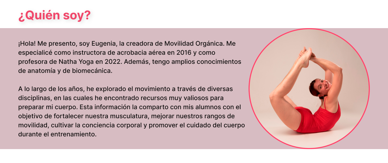 Movilidad Orgánica — Quién soy